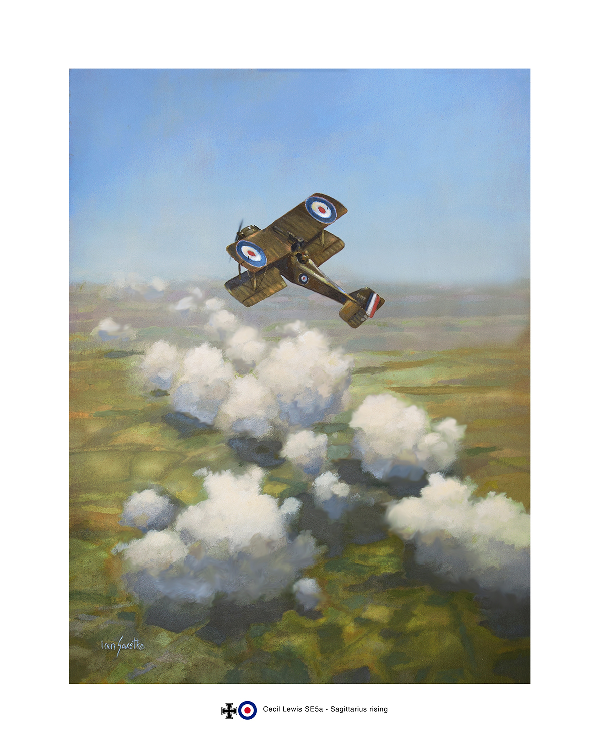 Saggitarius Rising. Artist Sagittarius Rising A3 Web – Ian Garstka-a Norfolk artist