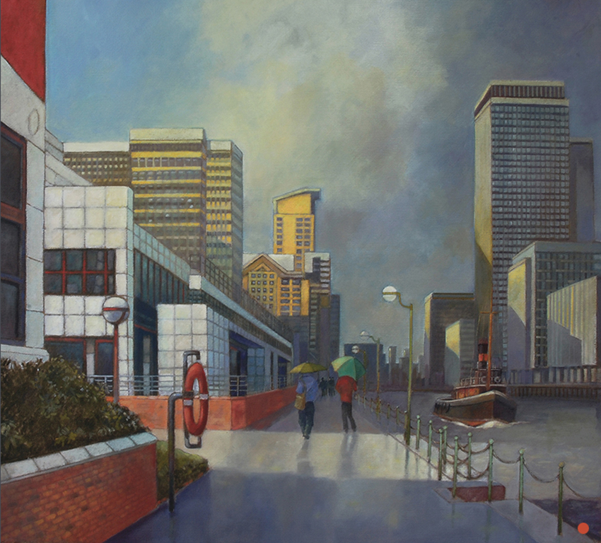 London Docks paintings